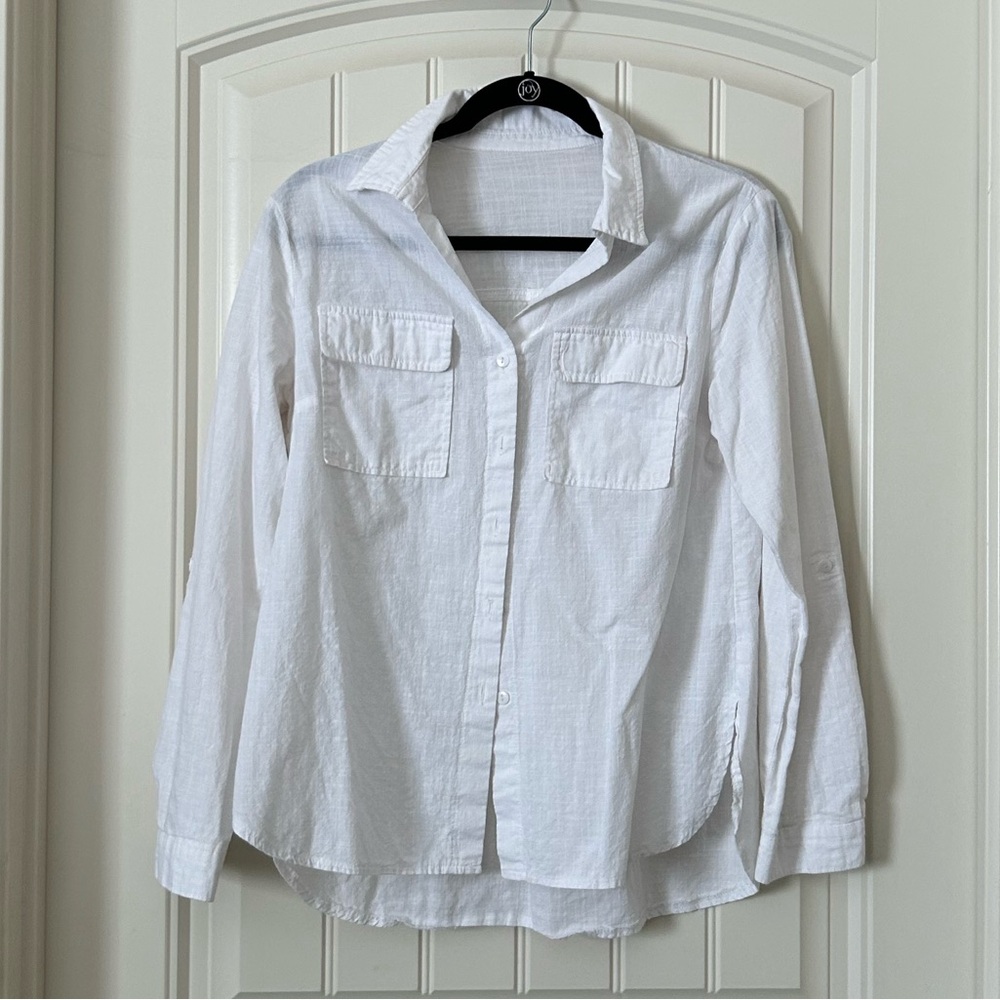 White Button-Up Shirt